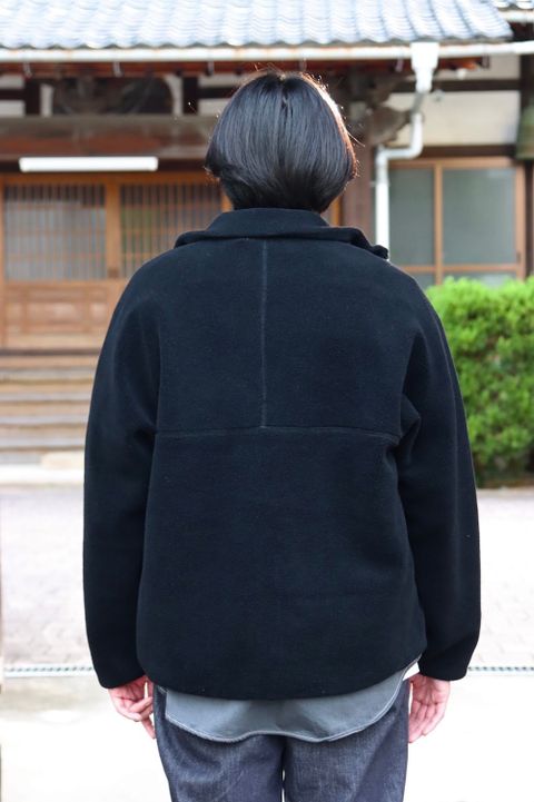 Graphpaper Wool Boa Zip-Up Blouson(GU213-70206B) style.2021.10.25.