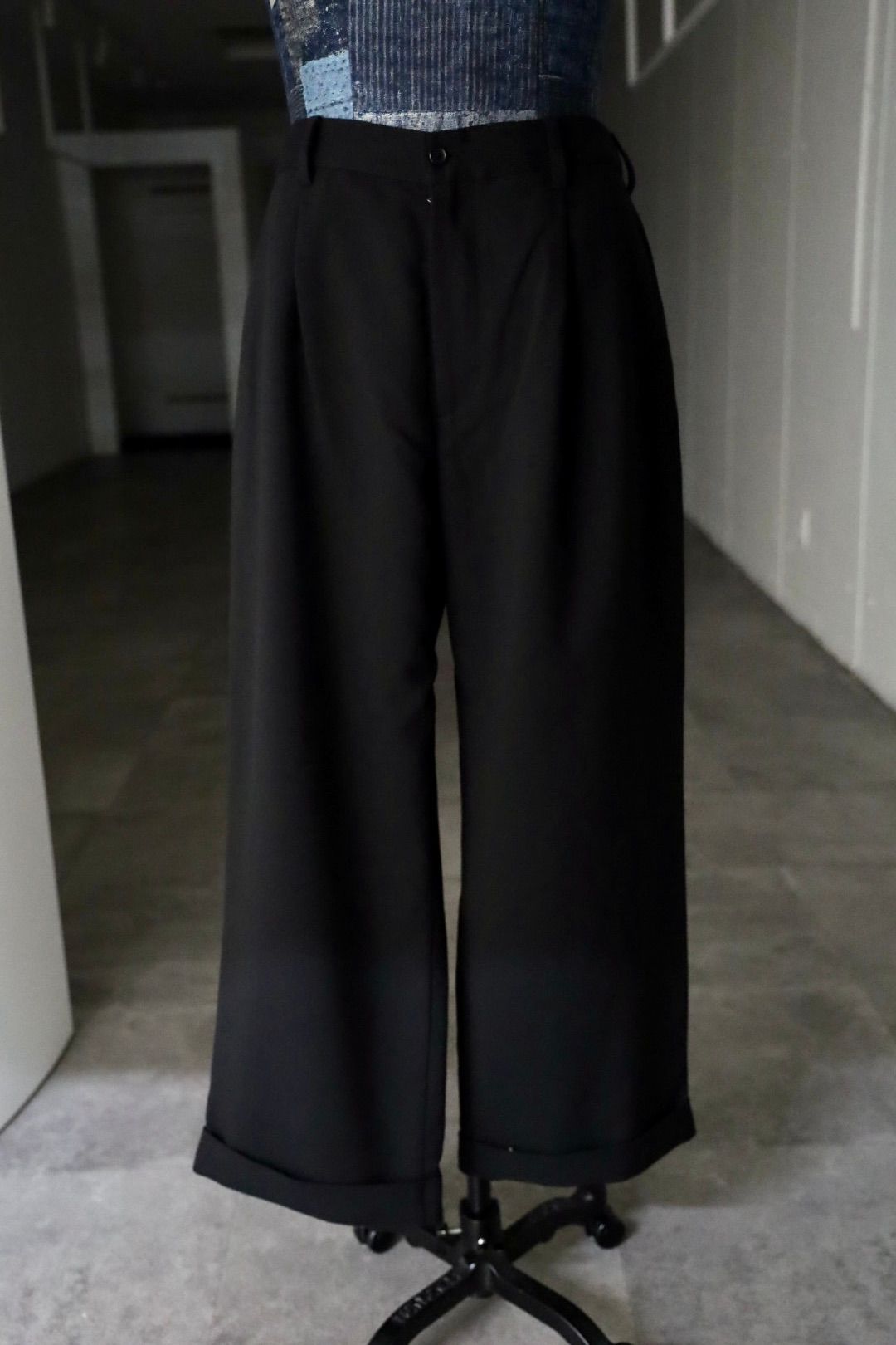 フレッシュサービス SOLOTEX® FULFLAN WIDE TROUSERS(FSC253-40122)BLACK★8月30日(土)発売！