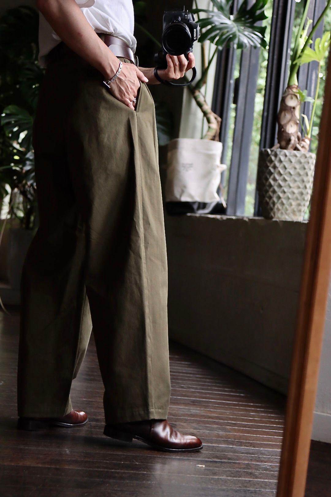 A.PRESSE - アプレッセ22FW Chino Trousers (22AAP-04-06H 