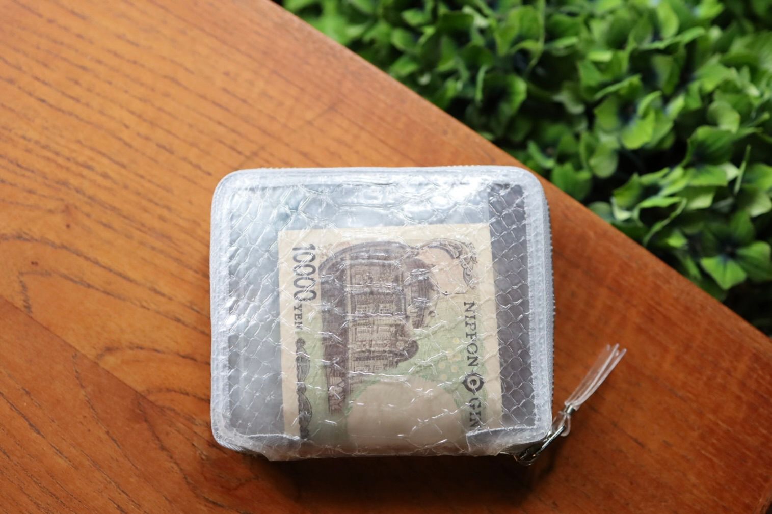 コムデギャルソン 財布 SNAKE TRANSPARENT 2つ折り財布(8Z-T210-051)☆12月再入荷致します！