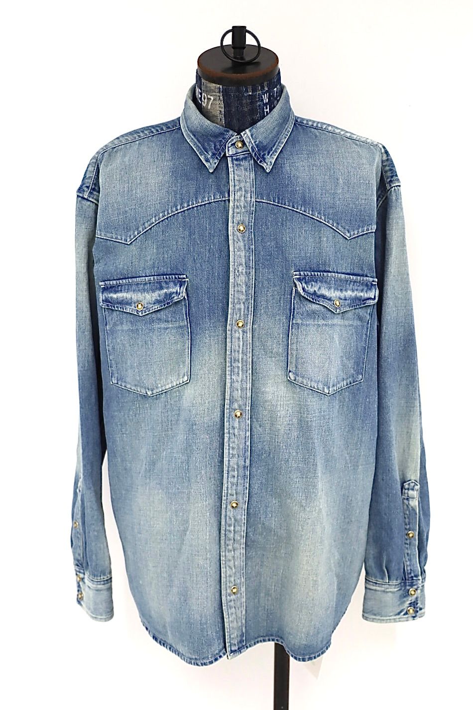 A.PRESSE - アプレッセ 2026 STYLE2 Vintage Western Denim Shirts