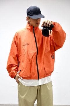 S.F.C 26SS エスエフシー ZIP NYLON SPORTY JACKET(SFCSS26J04)Orange☆2月28日(土)発売！
