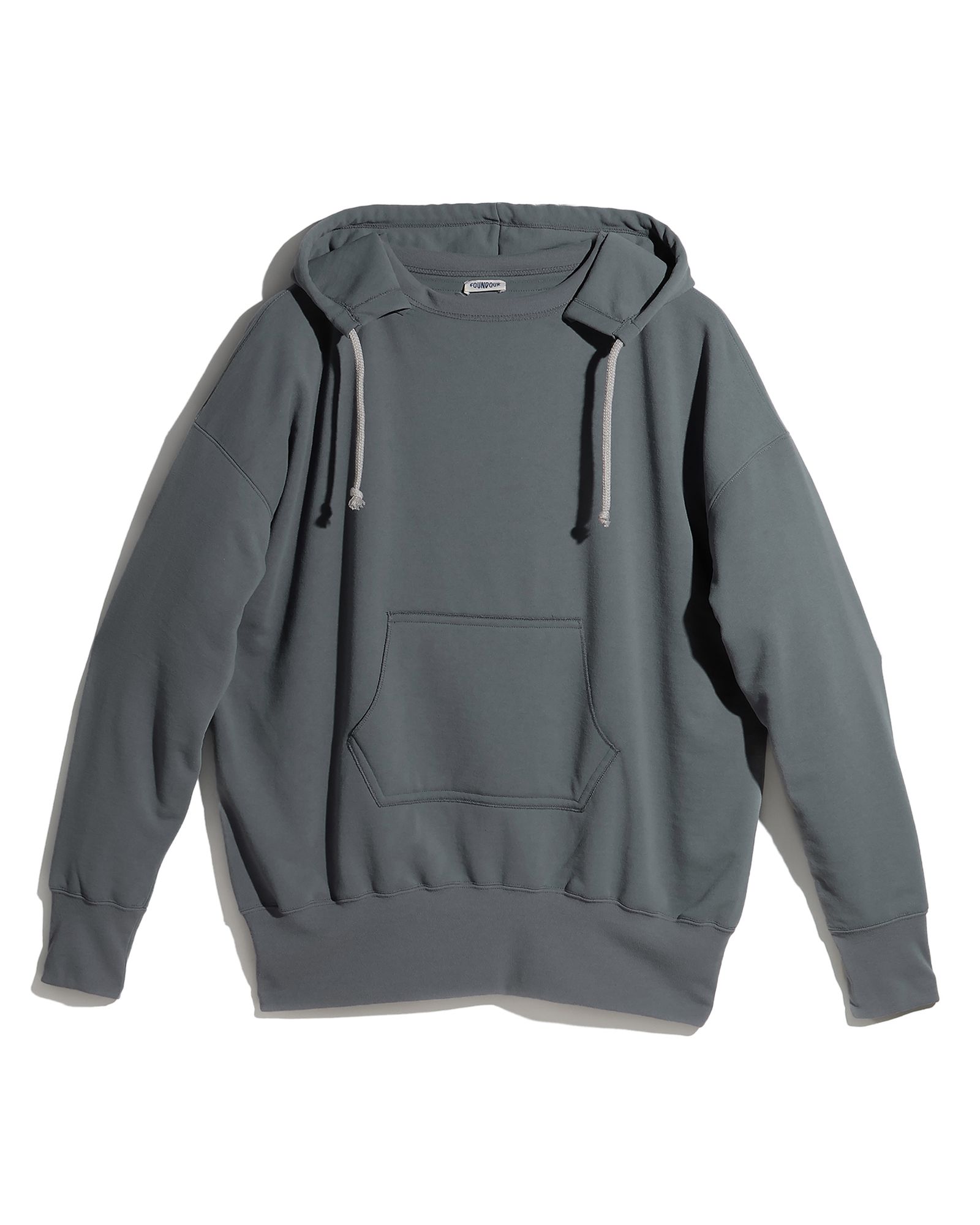 ファウンダ 25SS W FACE HOODIE(015FD251011)SMOKE BLUE
