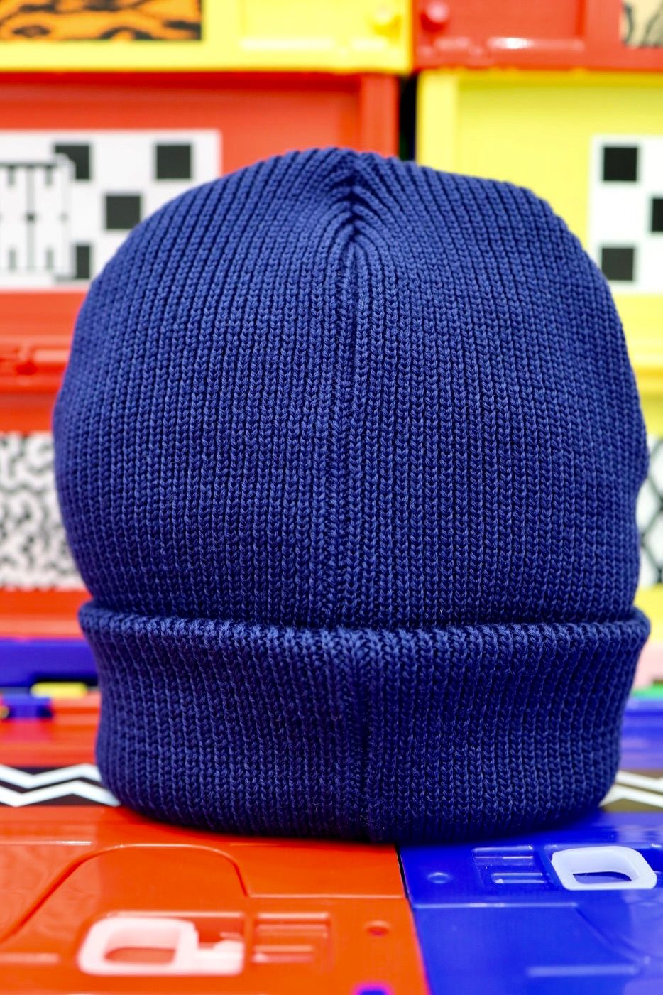セントマイケル 26SS SAINT KNIT CAP(SM-MK8-0000-087)NAVY★1月10日(土)発売！