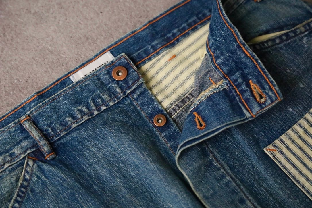 BOW WOW 25FWバウワウ LAPD PRISONER DENIM PANTS AGED(BW252-LPDPA)AGED INDIGO★8月30日(土)11:00発売！