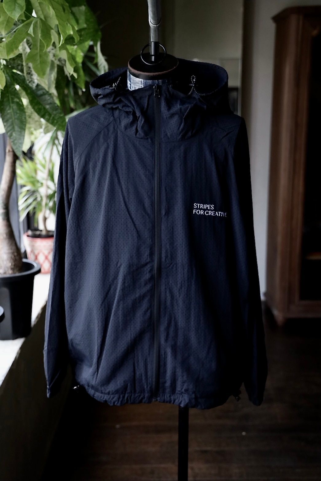 S.F.C 25FW エスエフシー PUNCHING NYLON HOODY(SFCFW25J05)Black☆9月20日(土)発売！