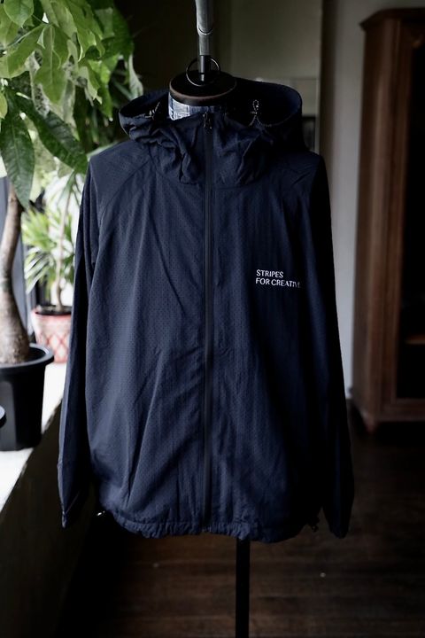 S.F.C 25FW エスエフシー PUNCHING NYLON HOODY(SFCFW25J05)Black☆9月20日(土)発売！
