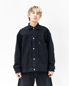 コムデギャルソンオム26SS 1stタイプデニムジャケット(HQ-J013-051-1)BLACK☆3月6日(金)発売！