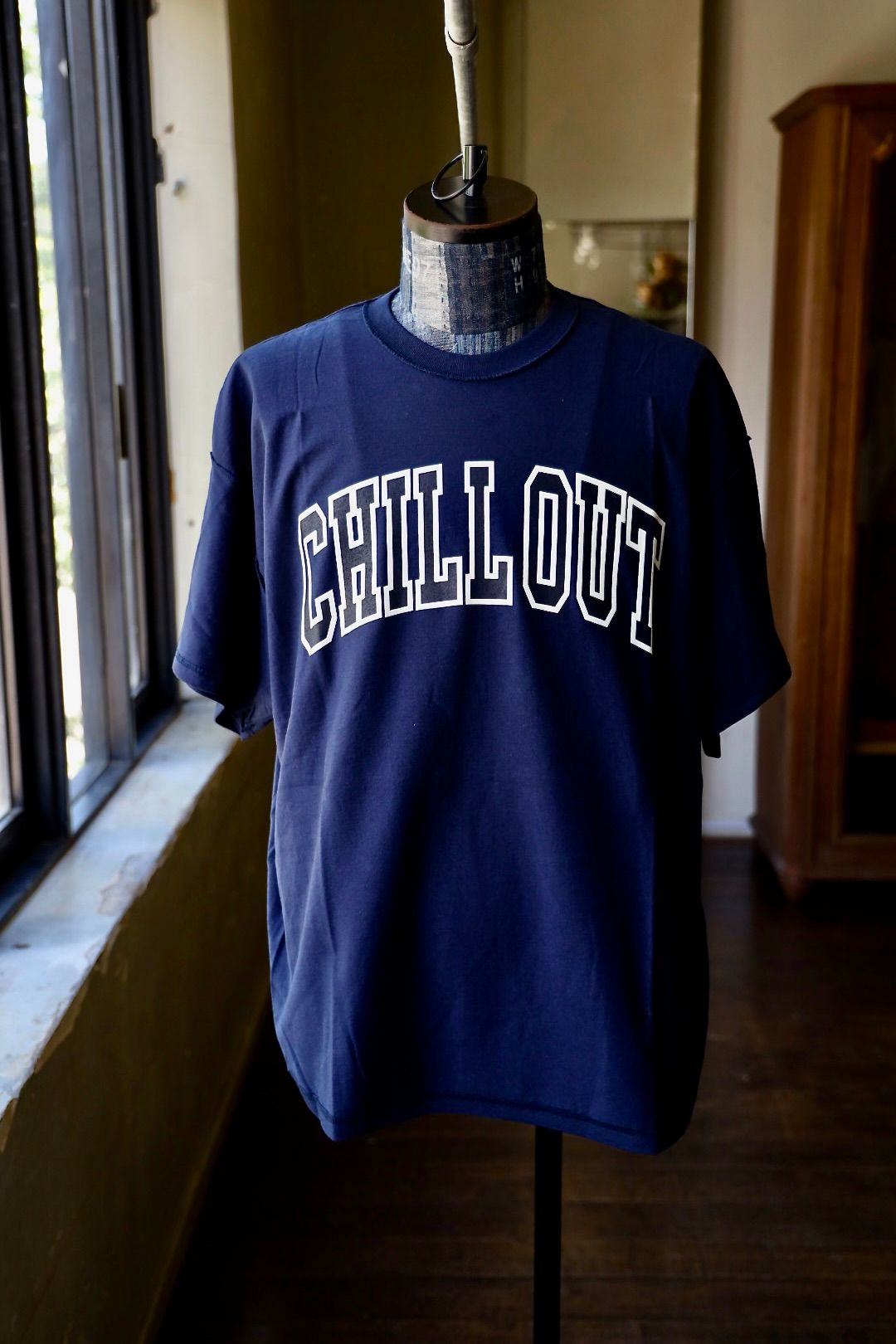 is-ness BALLOON T SHIRT ネイビー　Mサイズ　23aw is-ness BALLOON BORDER T-SHIRT | MAROON