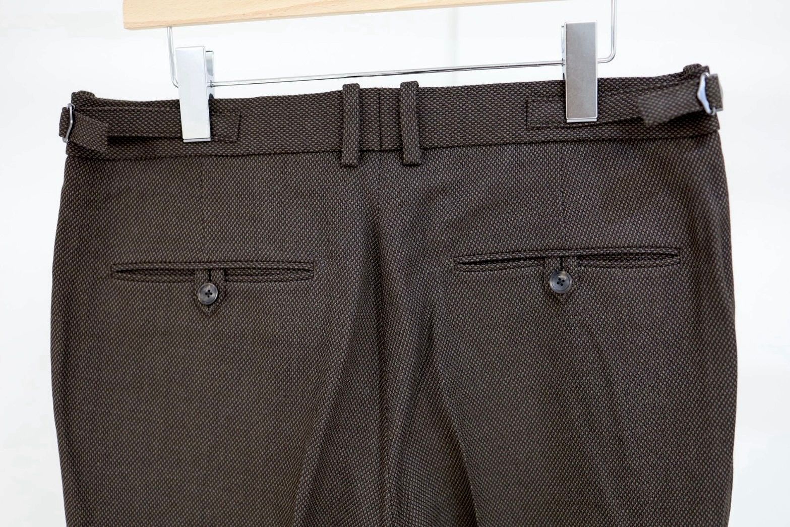 マーカ 26AW REGULAR FIT STRAIGHT TROUSERS(M26C10PT03C) BROWN BIRD’S-EYE☆新作発売！