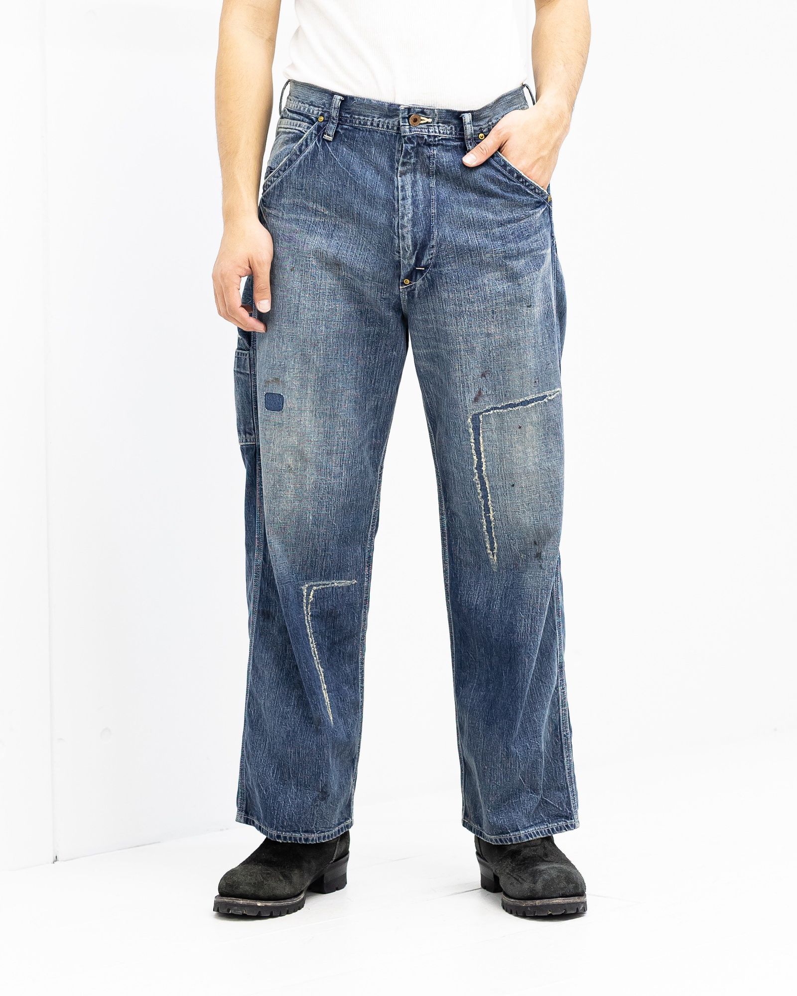 BOW WOW 26SS バウワウ HERITAGE DENIM PAINTER PANTS AGED(BW261-HDPP)INDIGO☆4月18日(土)発売！