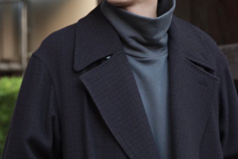 LOOPWHEELER for Graphpaper Hight Neck Sweat(GU213-70178B) style.2021.9.19