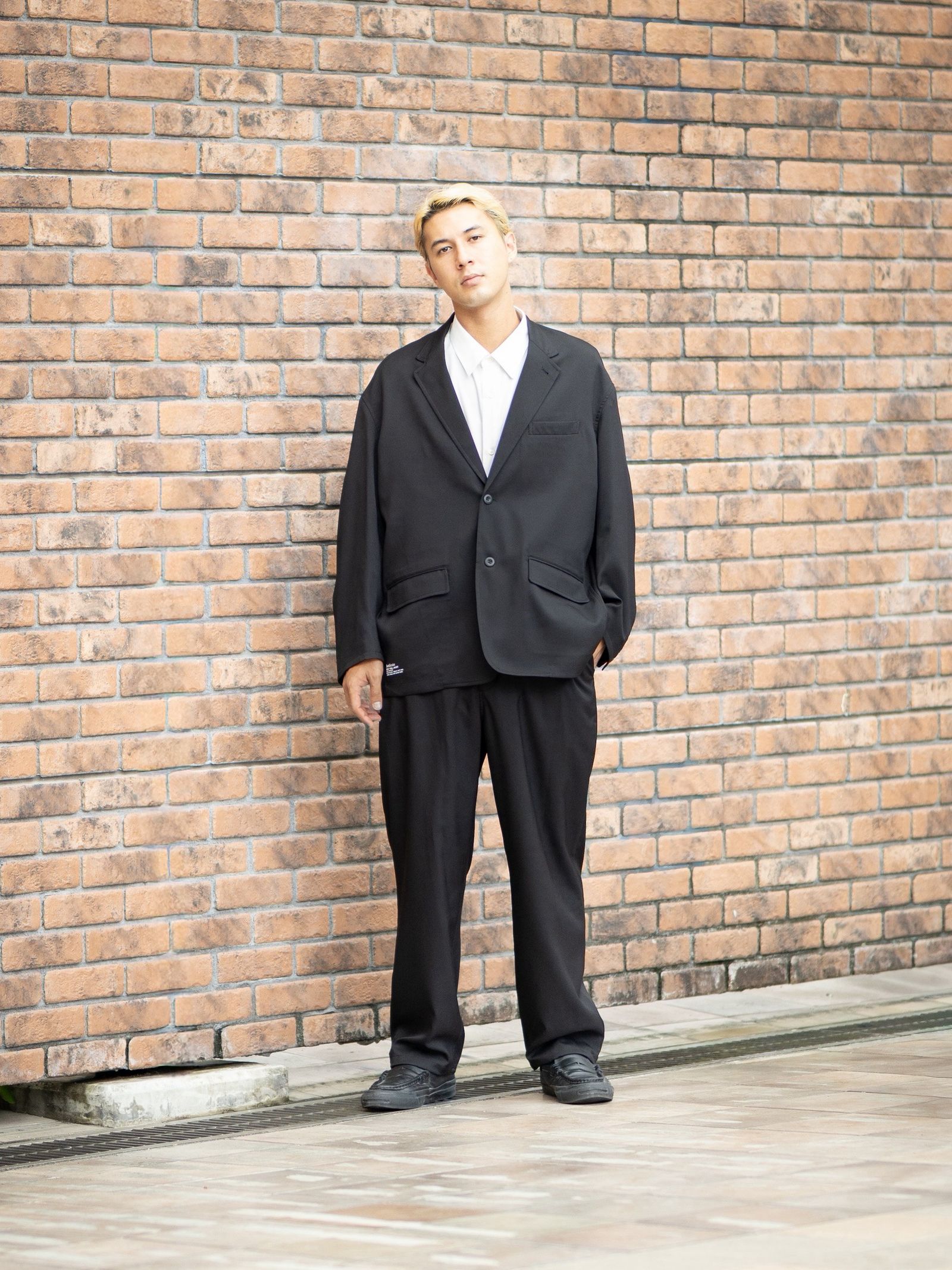 フレッシュサービス WOOLY TWILL JACKET (FSC263-20083)BLACK