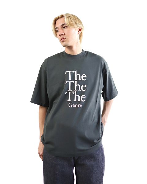 ブラームスルーツストック24SS blurhms The Genre The Print Tee WIDE(InkBlack) style 2024.3.21