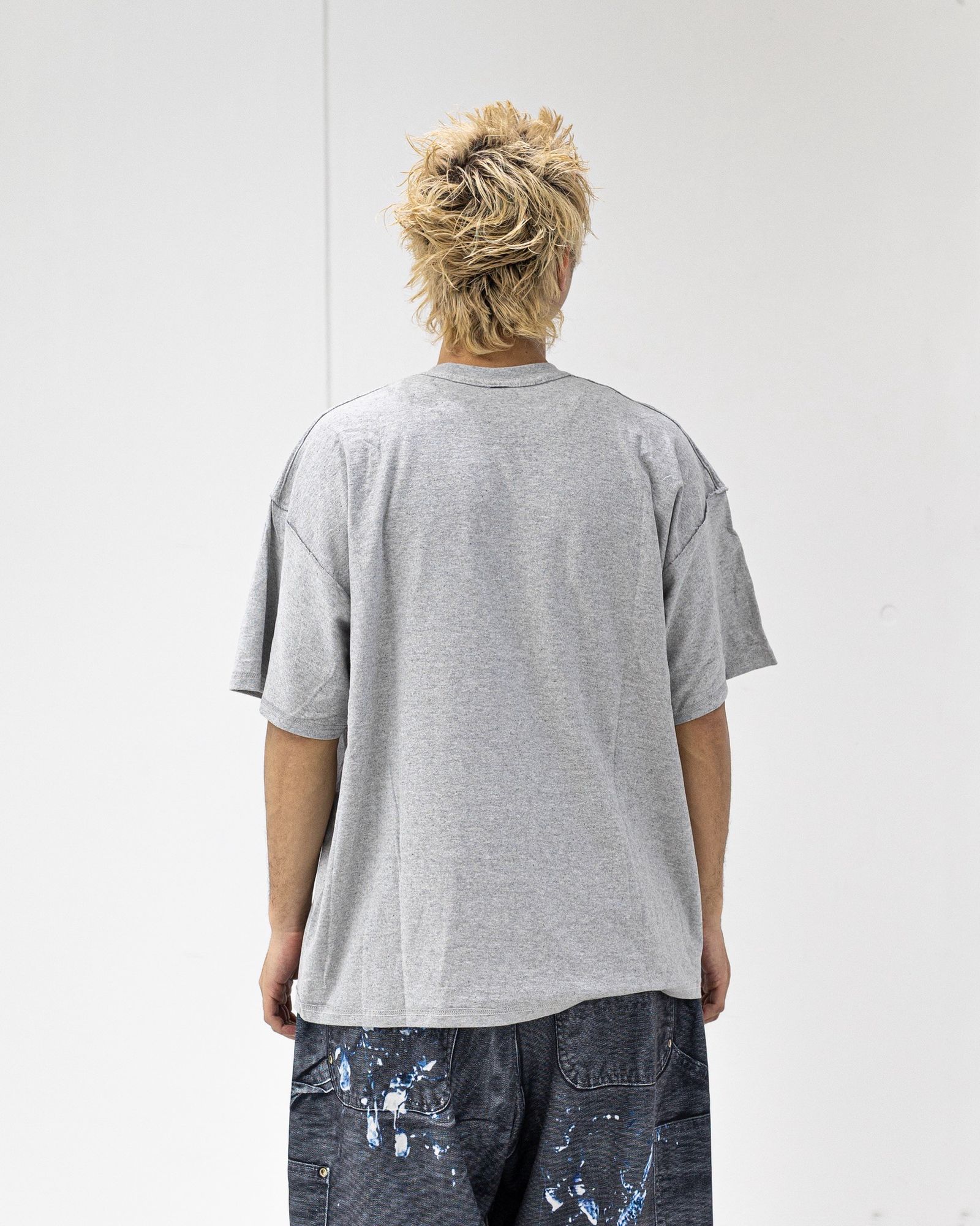 イズネスミュージック 26SS RAP T-SHIRTS(ISNESS MUSIC×DJ SHOTA)(IMP7_15_RAPT01)GRAY☆新作発売！