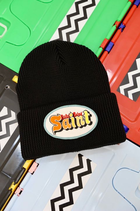 セントマイケル  SAINT KNIT CAP(SM-HR1-0000-096)BLACK★10月11日(土)発売！