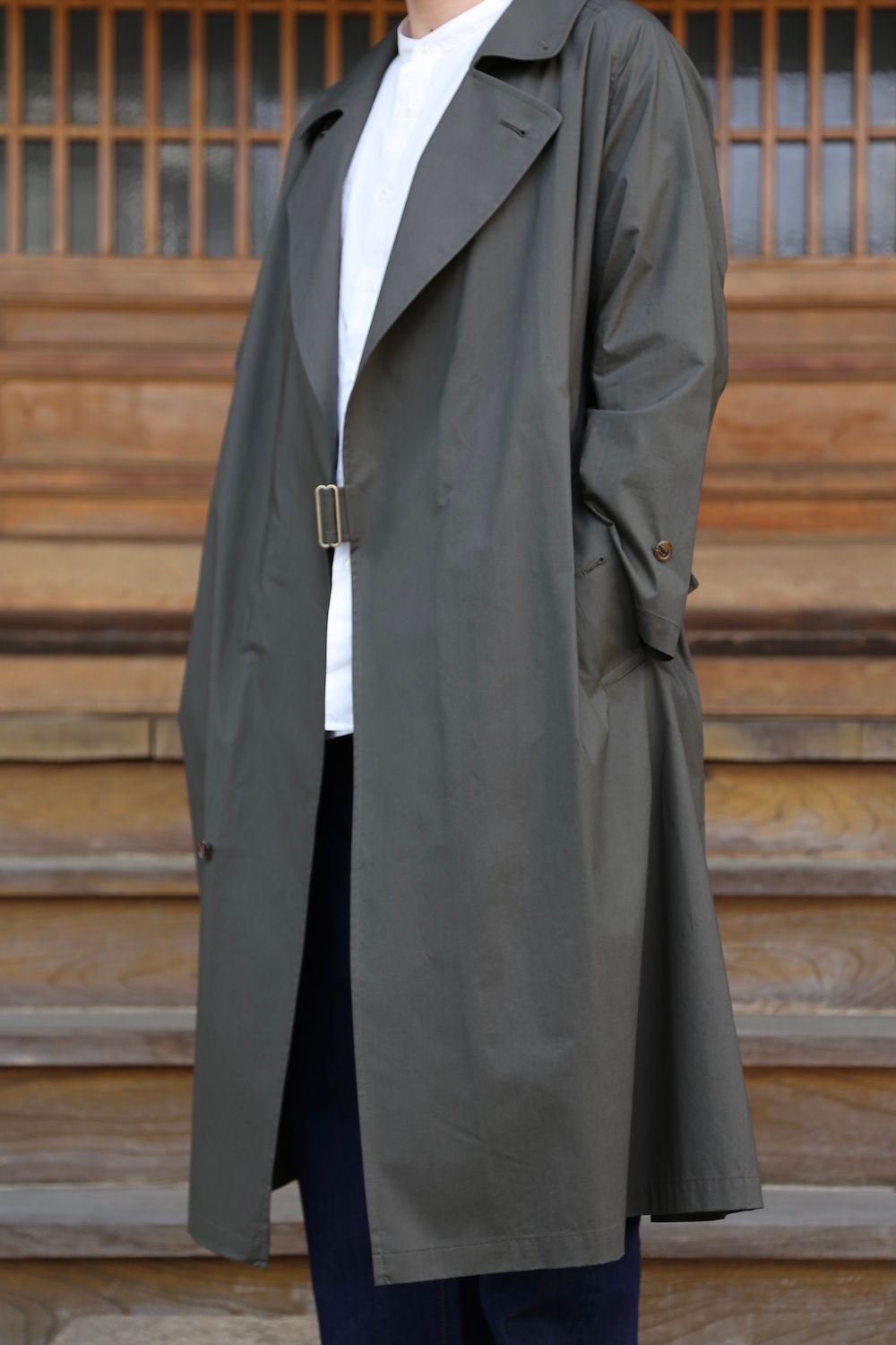 ひし型 Ciota Balmacaan Coat (Typewriter Cloth) - 通販 - ezshoptt.com