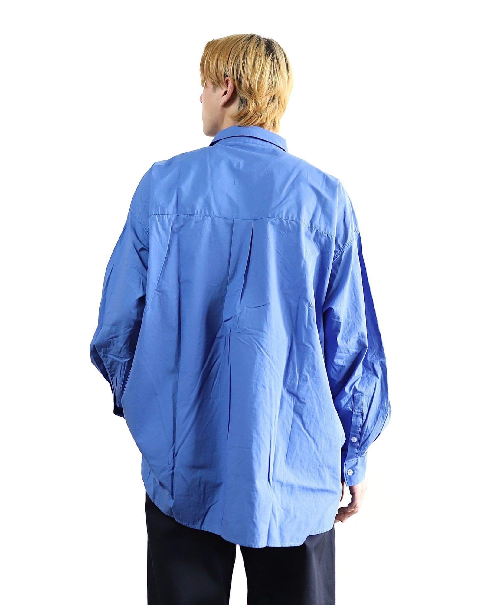 FreshService 24SS CORPORATE UNIFORM L/S SHIRT(BLUE) style 2024.3.8