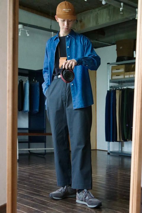 A.PRESSE アプレッセ 2023 Style2 Work Chino Trousersスタイル