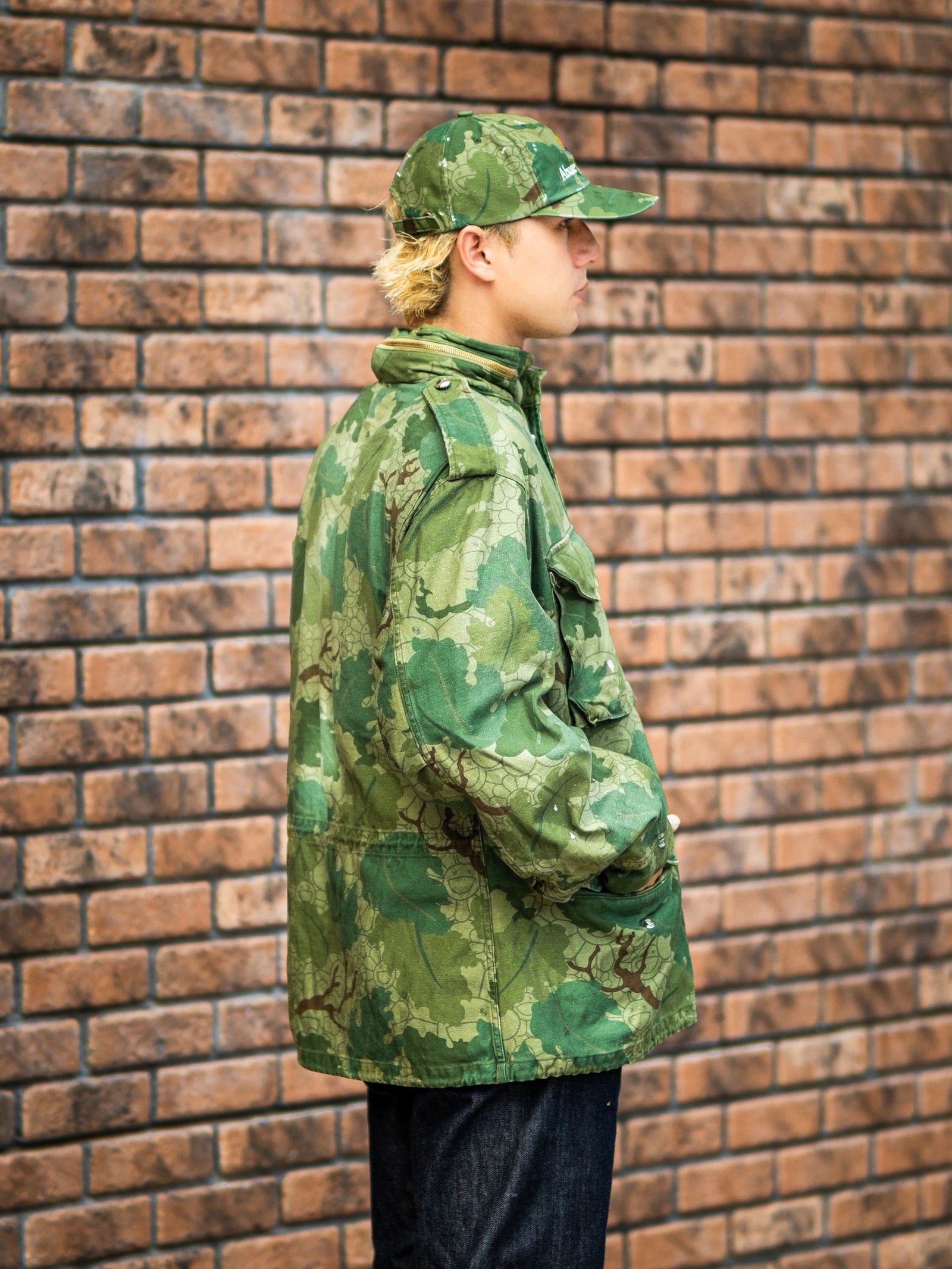 mononoke・made M65 JACKET MARKスタイル