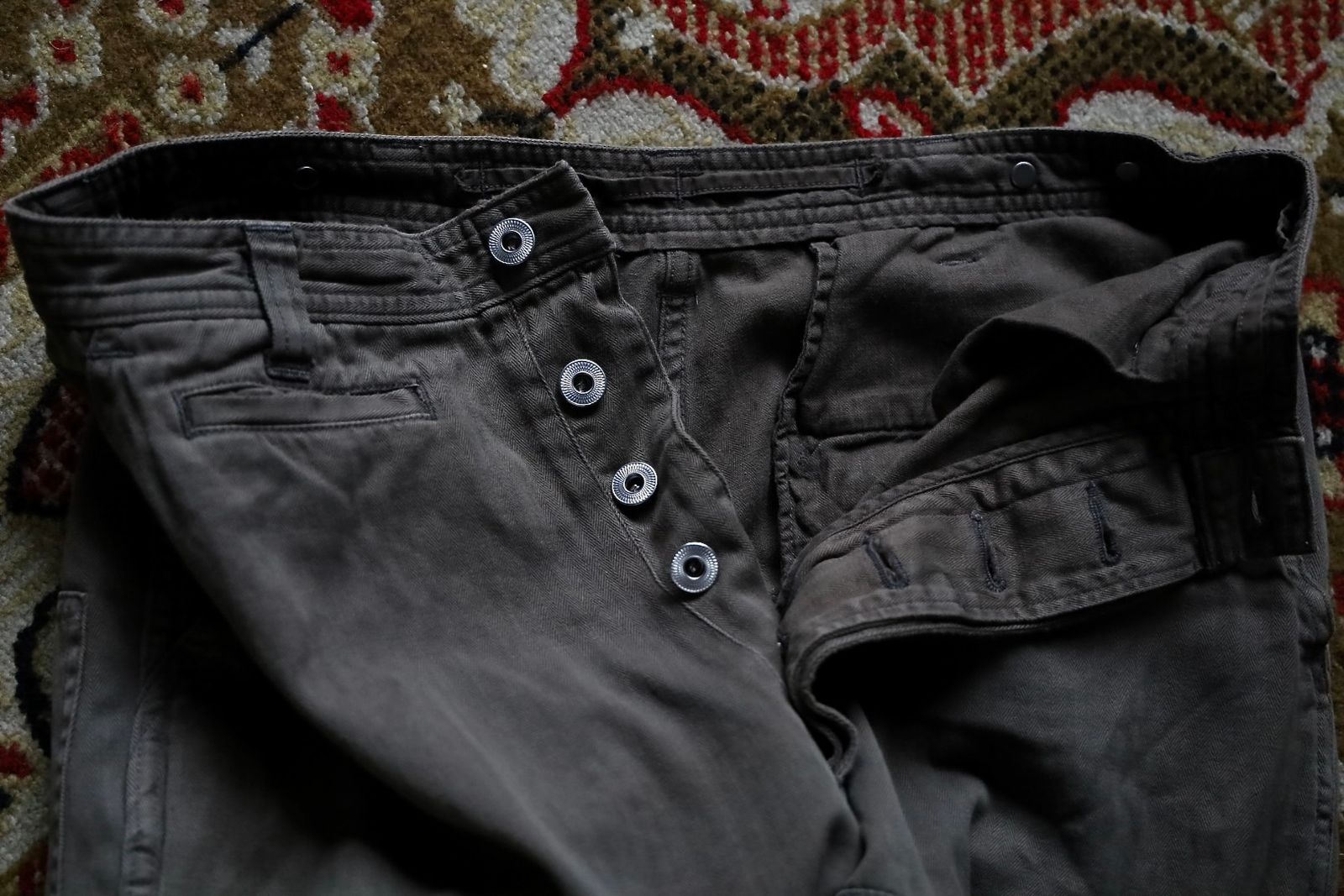 アプレッセ 2026 STYLE2 Military Double Knee Trousers(26AAP-04-24)OLIVE☆9月5日(土)発売！