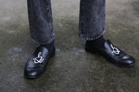 COMME des GARCONS HOMME HOMMEエステルナイロンツイルポケット半袖シャツ(HG-T020-051) style. 2021.05.17.