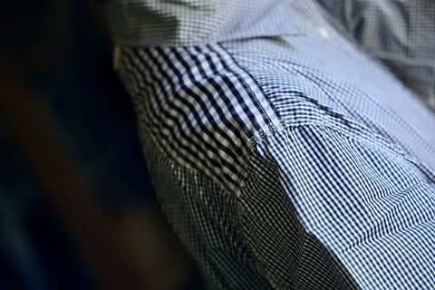 eYe JUNYA WATANABE MAN 24SS Levi's Wネームチェックシャツスタイル