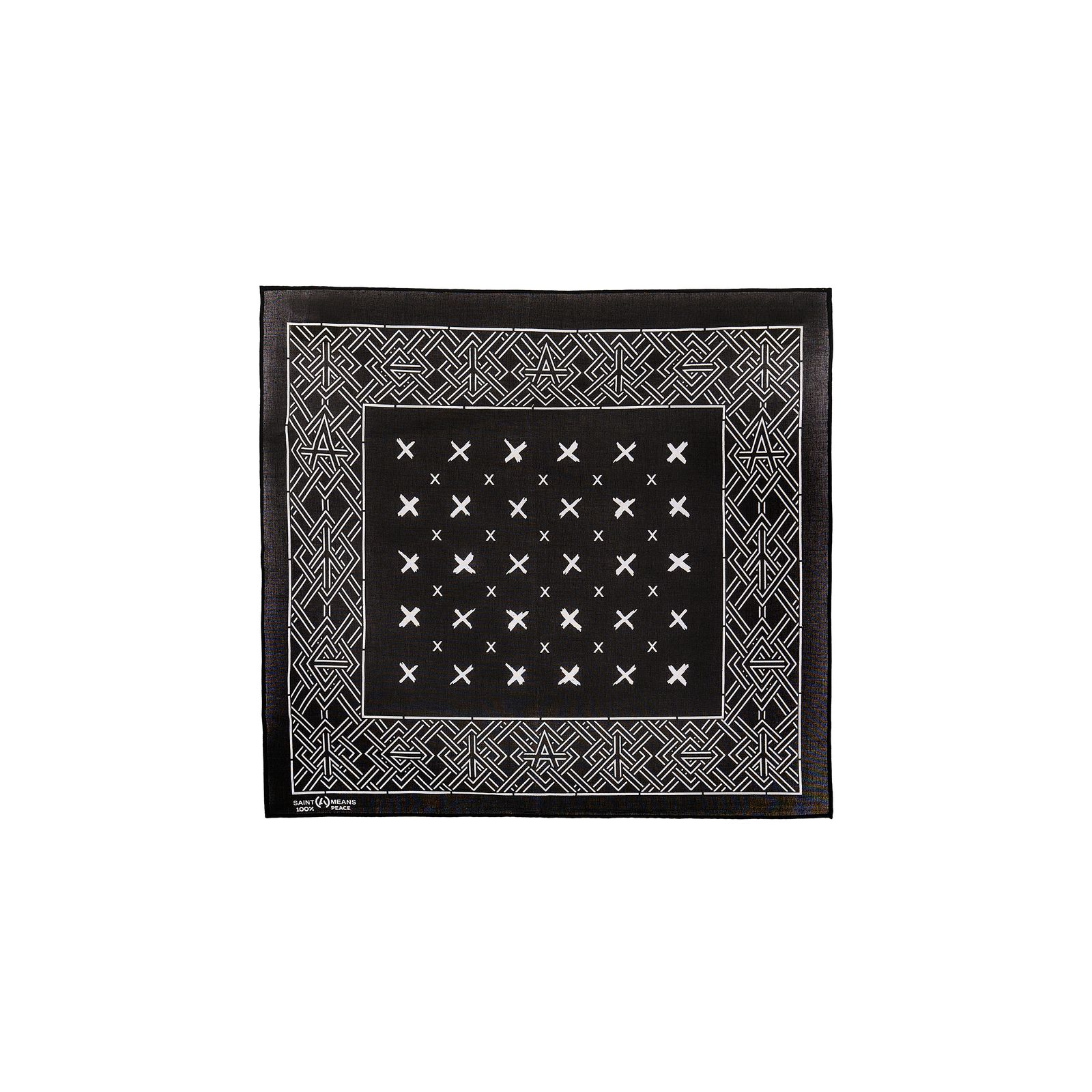 セントマイケル 26AW CROSS BKM_BANDANA(SM-MK1-0000-C61)BLACK☆8月8日(土)発売！