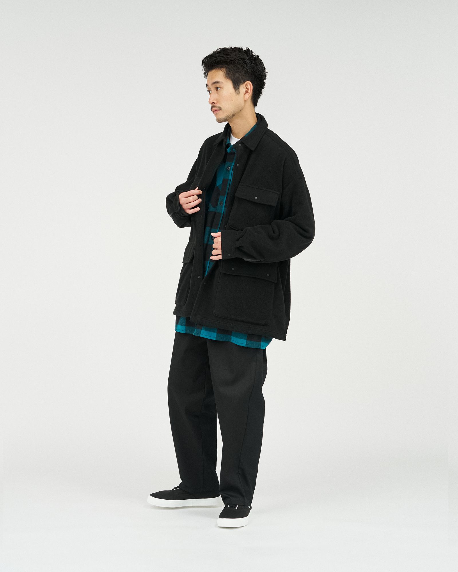 フレッシュサービス MICRO FLEECE COVERALL(FSC253-50203)BLACK★10月18日(土)発売！