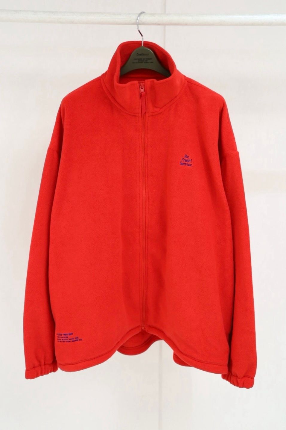 ReFresh!Service. “FLEECE TRACK SUIT”(FSR263-60077)RED☆9月19日(土)新作発売！