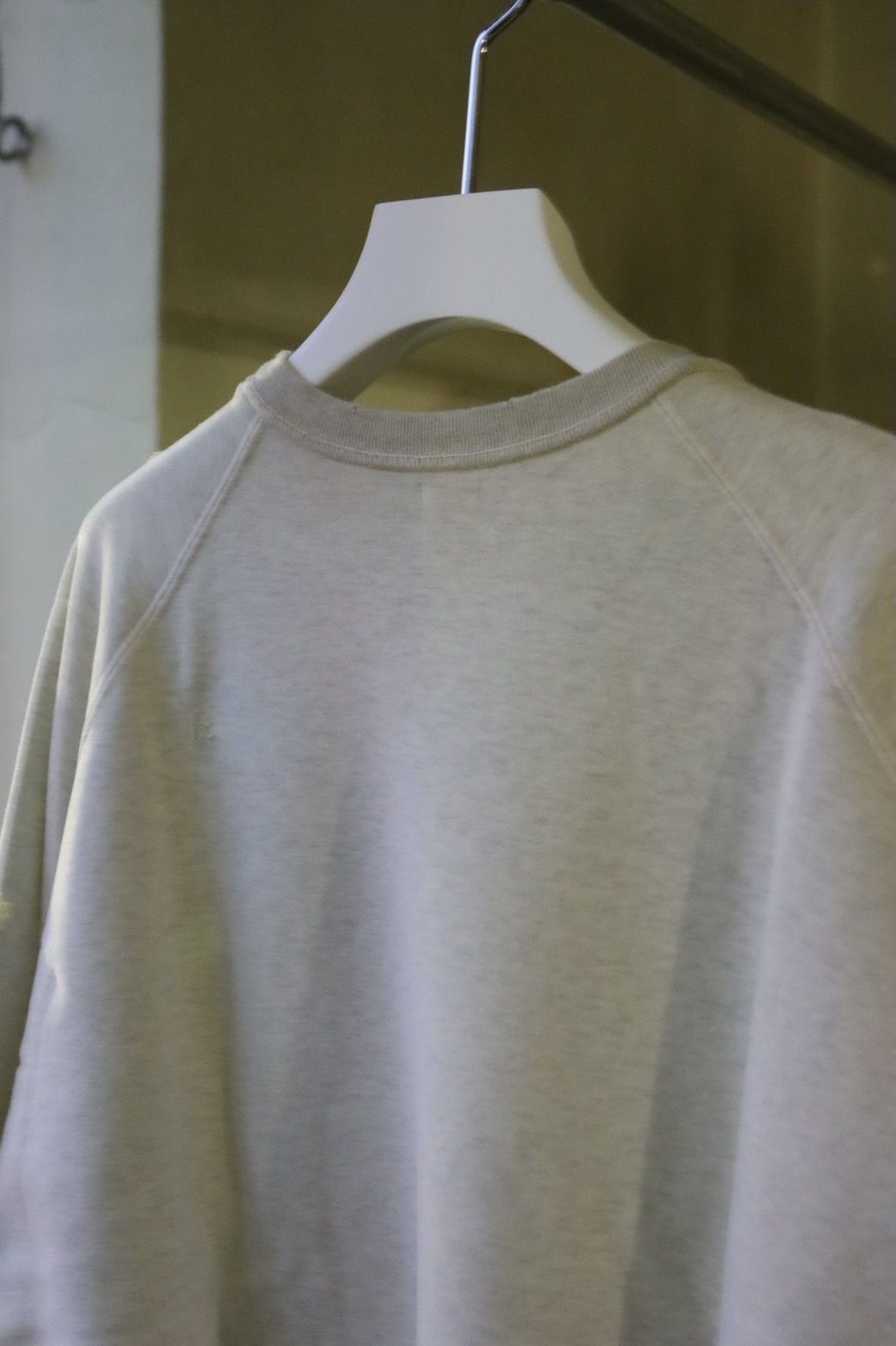 アプレッセ 22SS Vintage Washed Sweat Shirt(22SAP-05-02M)OATMEAL - 1(S)