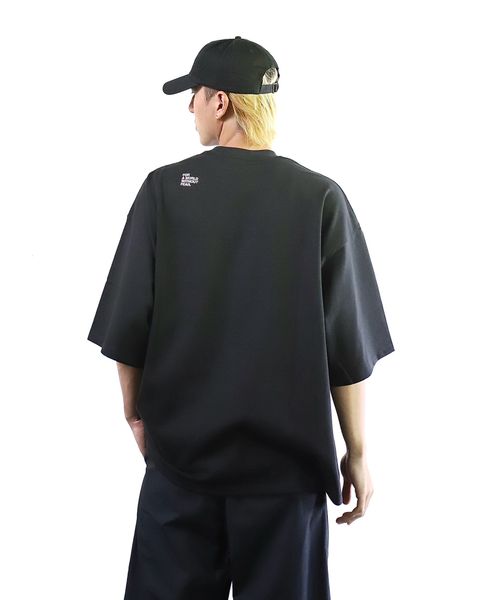 VIBTEX for FreshService 24SS  S/S CREW NECK TEE(BLACK) style 2024.5.17