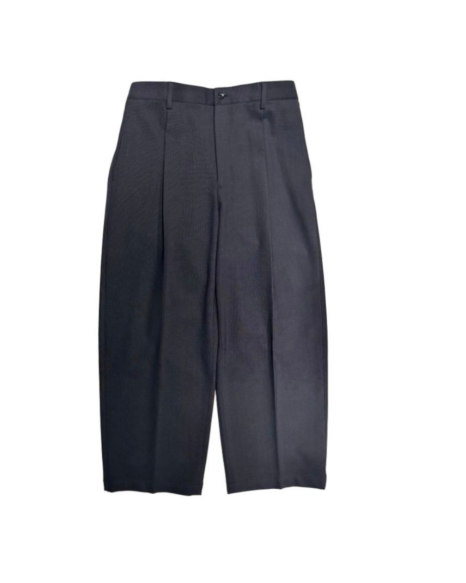 グラフペーパー 25AW SIDOGRAS Melange Ponte Wide Slacks(GM254-40052) GRAY☆11月29日(土)発売！