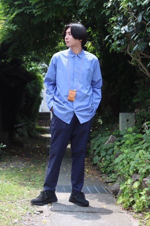ATON 22FW STANDARD SHIRT style.2022.6.19.