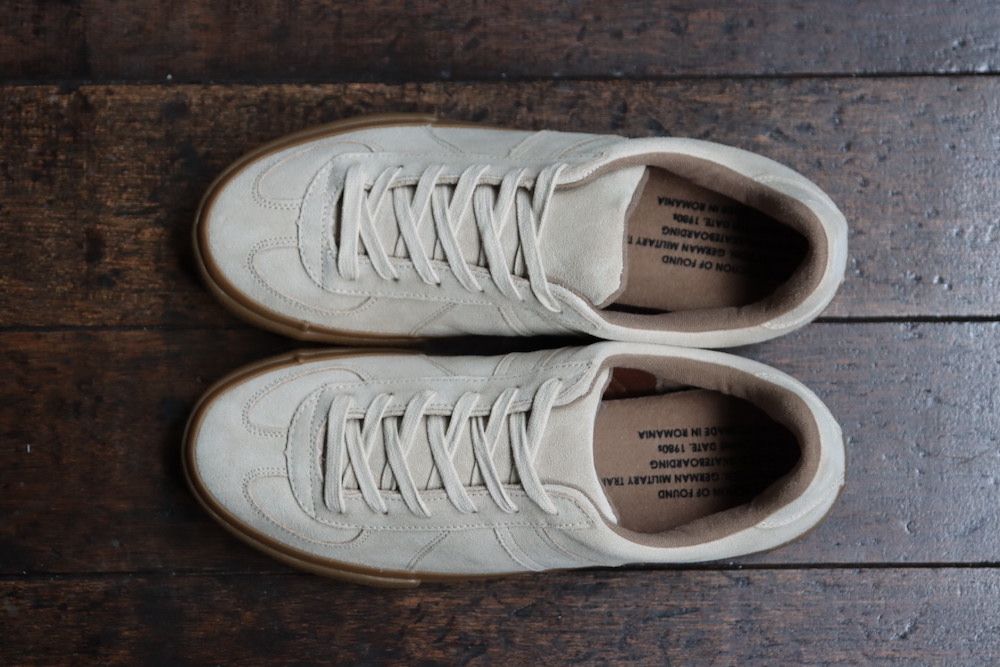 GERMAN MILITARY TRAINER(4700S)PANNA SUEDE
