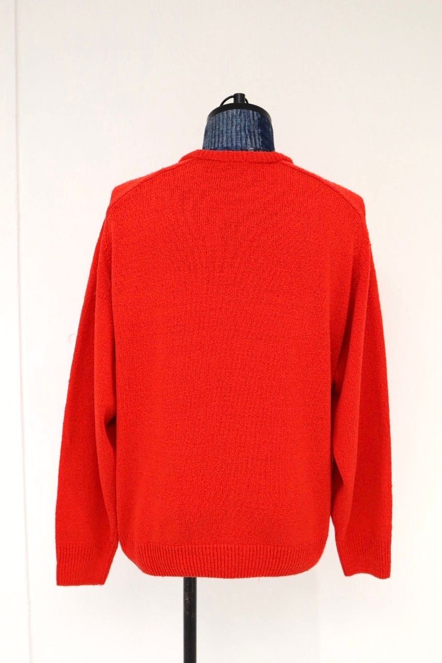 アプレッセ 2026 STYLE1 Washed Silk Nep Crew Neck Sweater(26SAP-03-07)RED☆1月10日(土)発売！