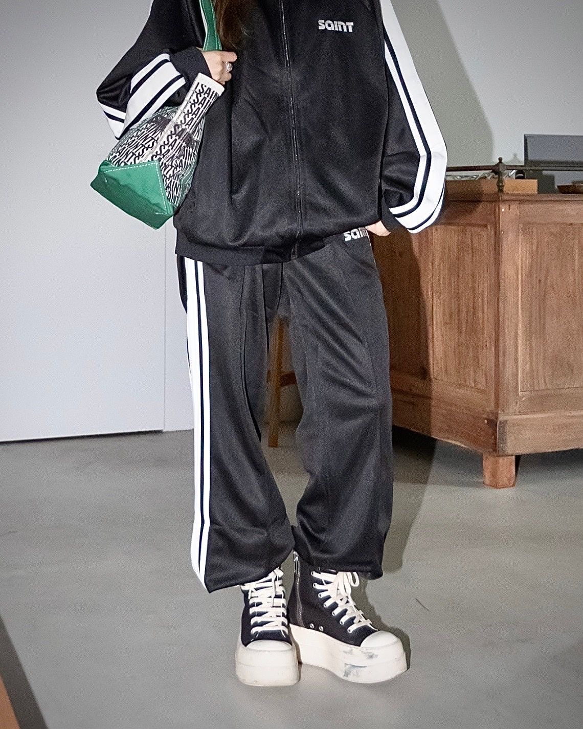 セントマイケル 新作TRACK JACKET&TRACK PANTS style.2024.8.30 セントマイケル 新作TRACK JACKET&TRACK PANTS style.2024.8.30