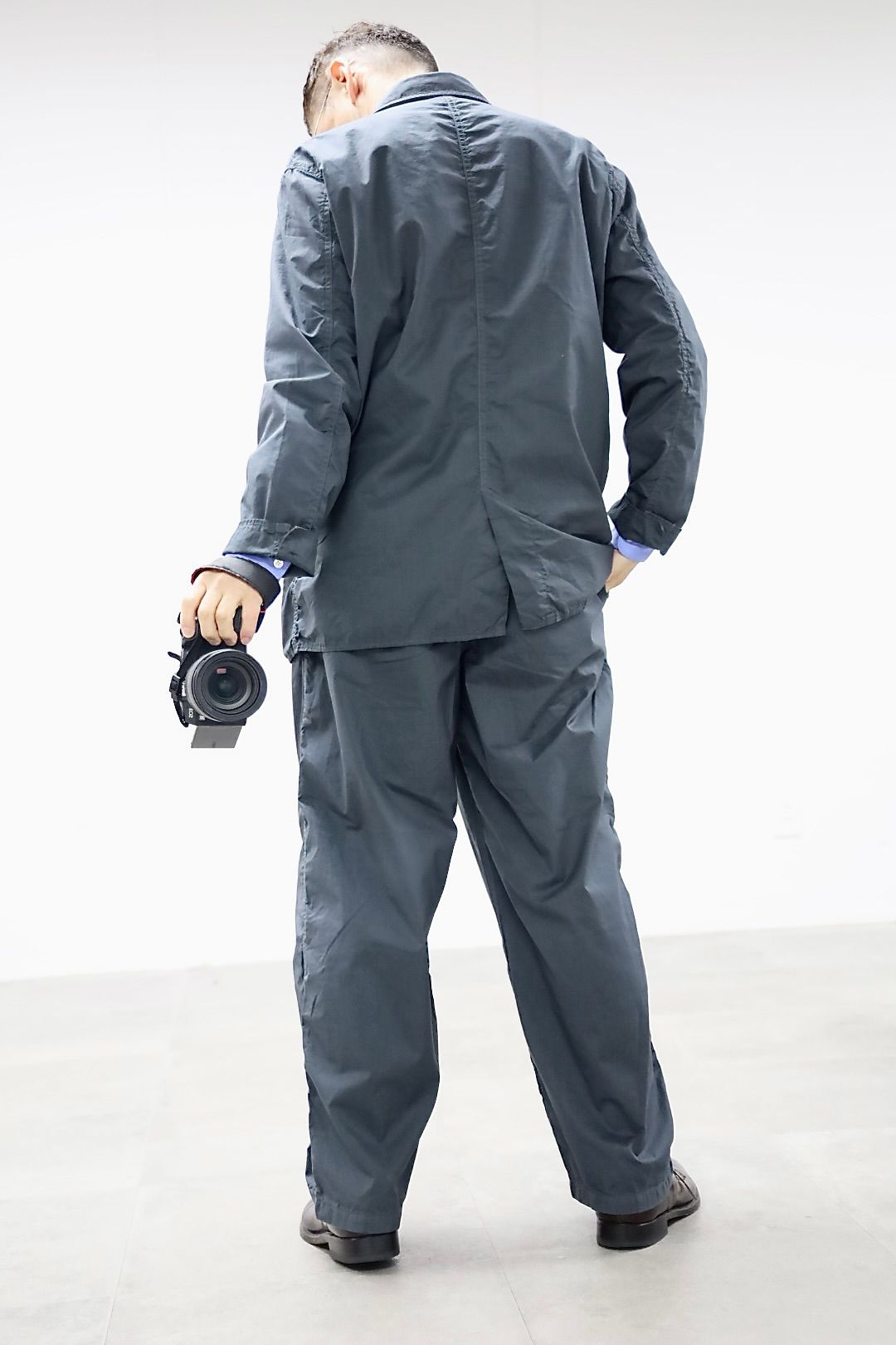 Graphpaper 26SS Garment Dyed Typewriter Oversized Jacketスタイル2026.3.13.