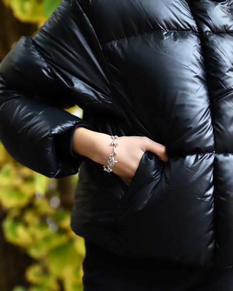 CANADA GOOSE 新作CYPRESS CROPPED PUFFER BLACK LABEL style.2023.12.7