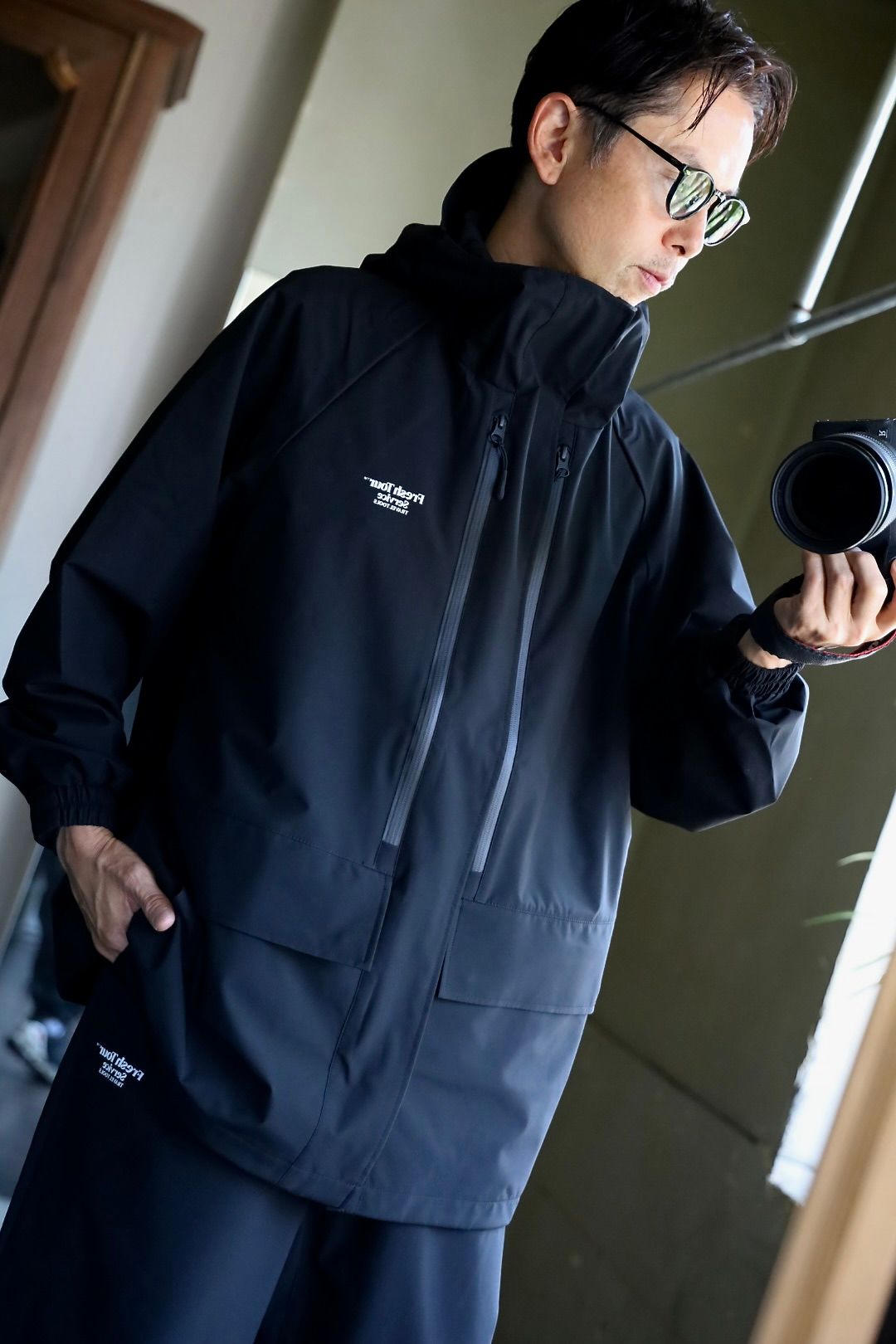 フレッシュサービス  WATERPROOF TACTICAL SHELL(FSC253-30075)BLACK★8月16日(土)発売！