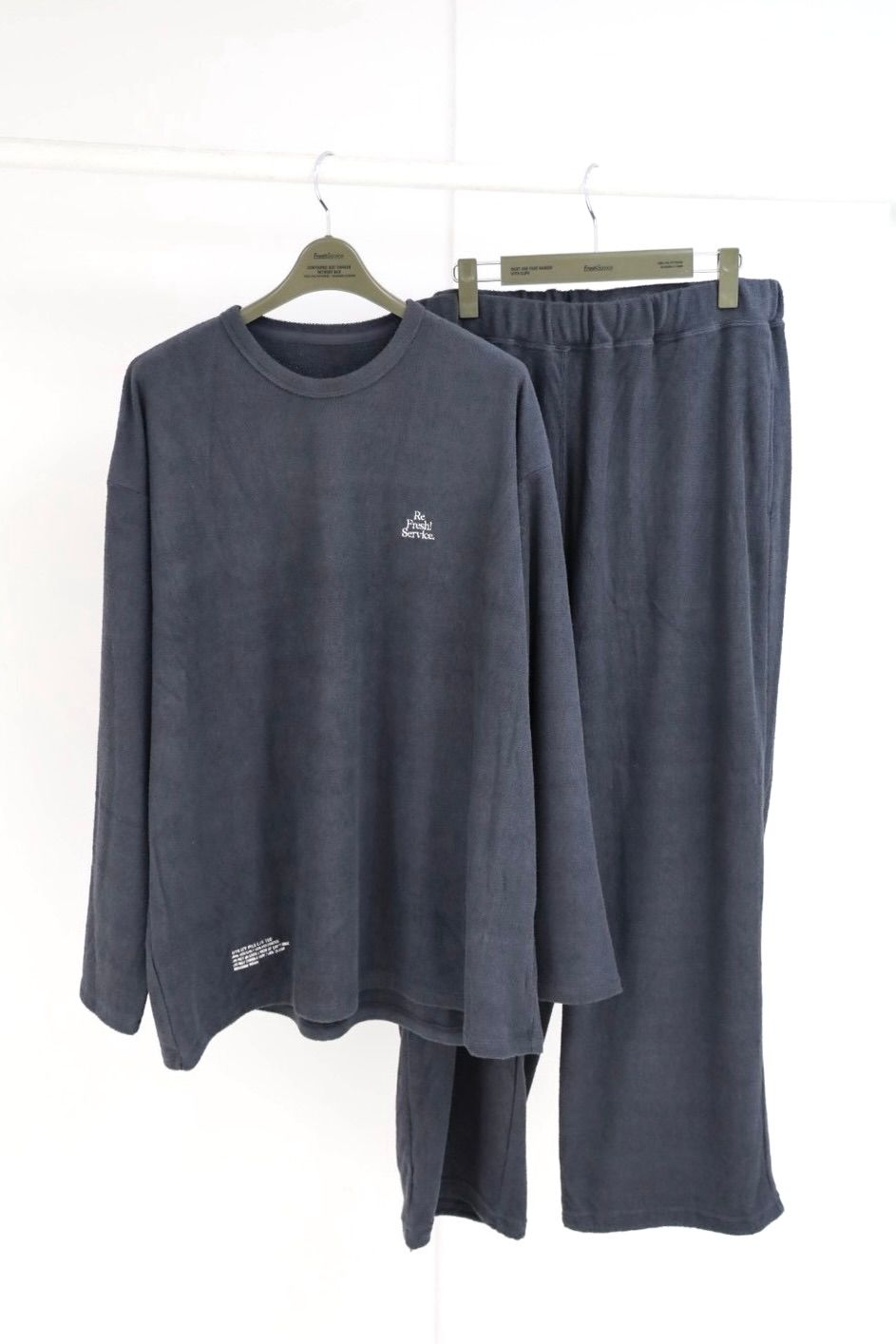 ReFresh!Service. “UTILITY PILE L/S SET-UP”(FSR263-60072)GRAY☆9月19日(土)新作発売！