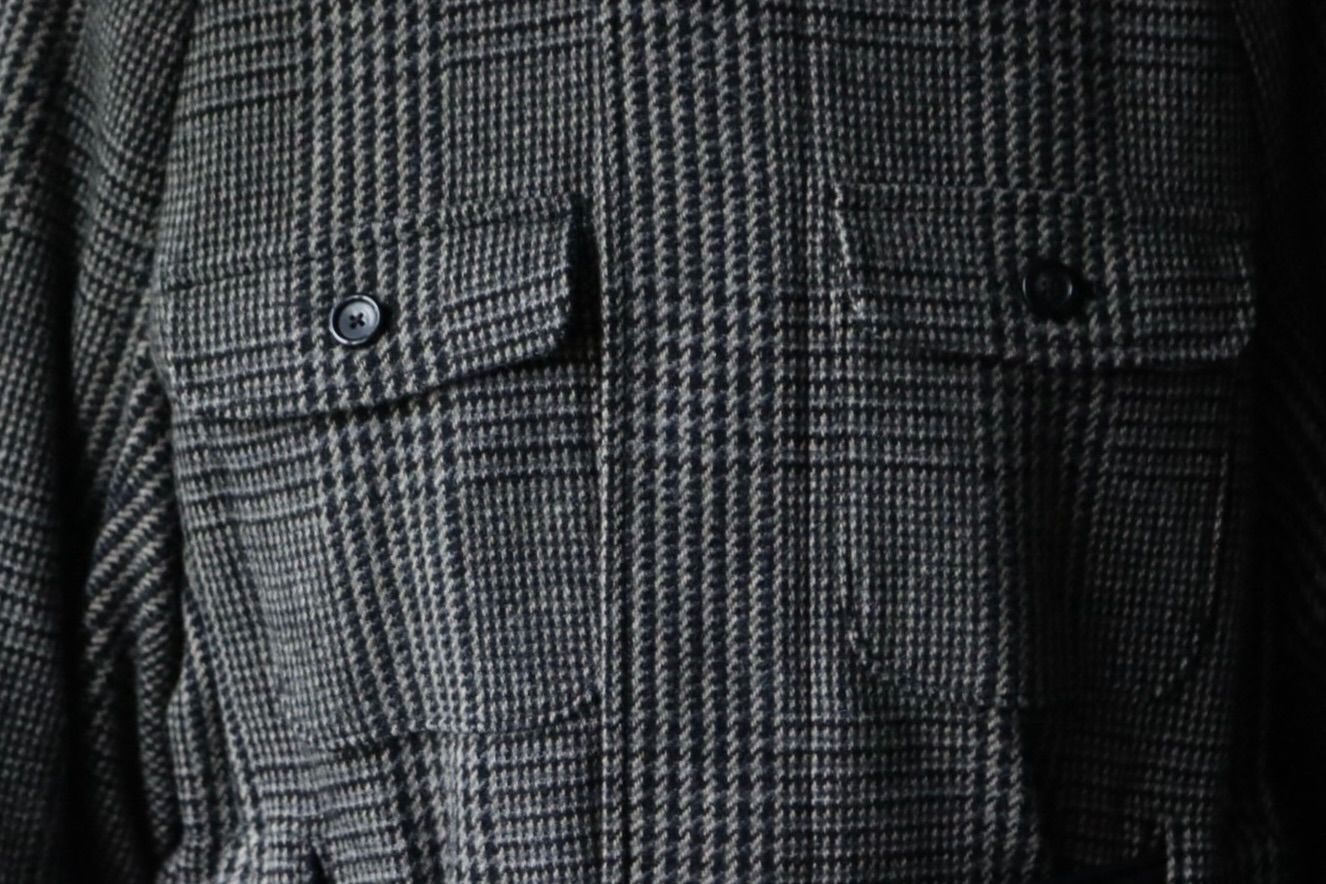 エンダースキーマ 25SA tweed jacket(xu-c-twj)black