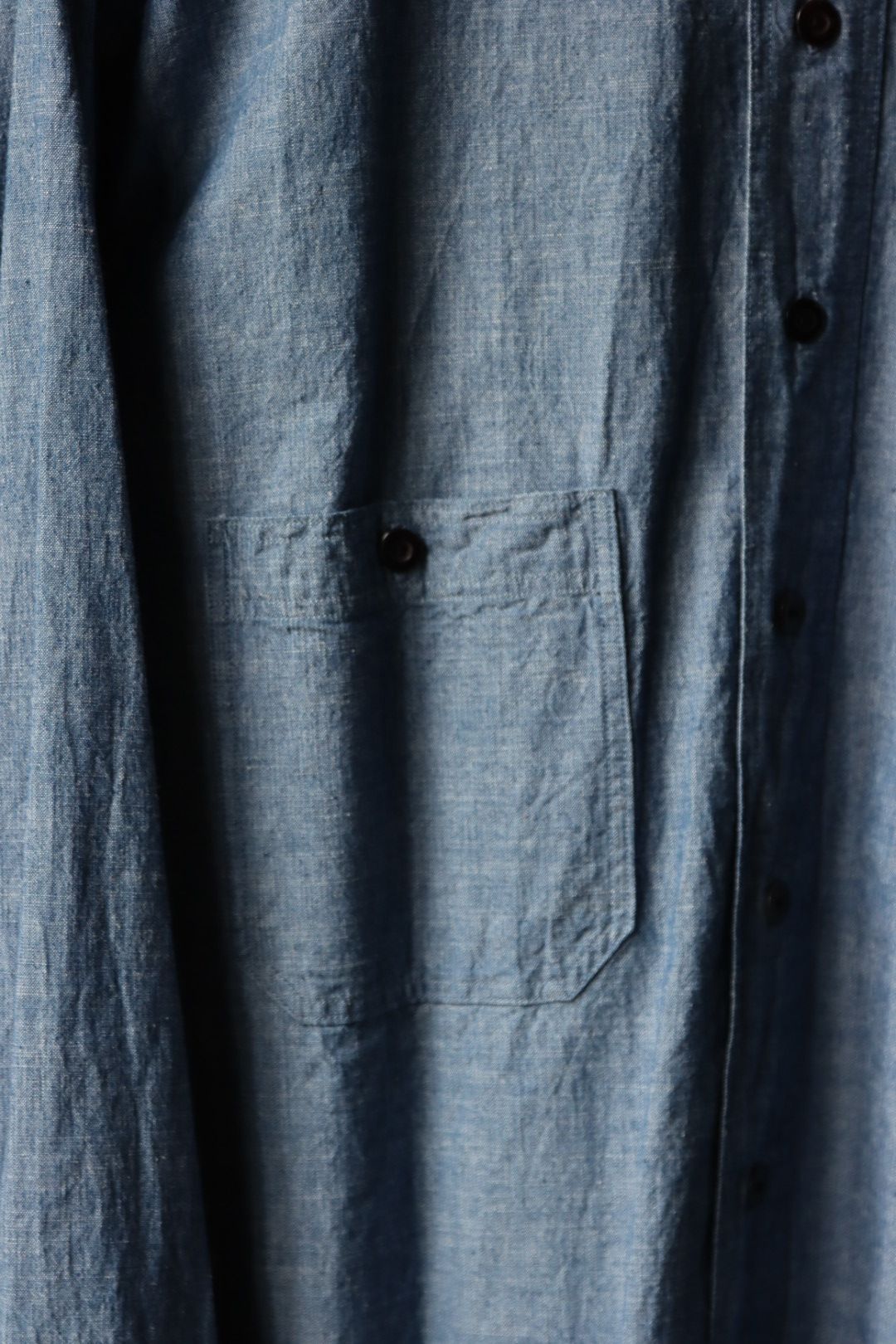アプレッセ23AWシャツ BB Washed Chambray Shirt(23SAP-02-09M)INDIGO
