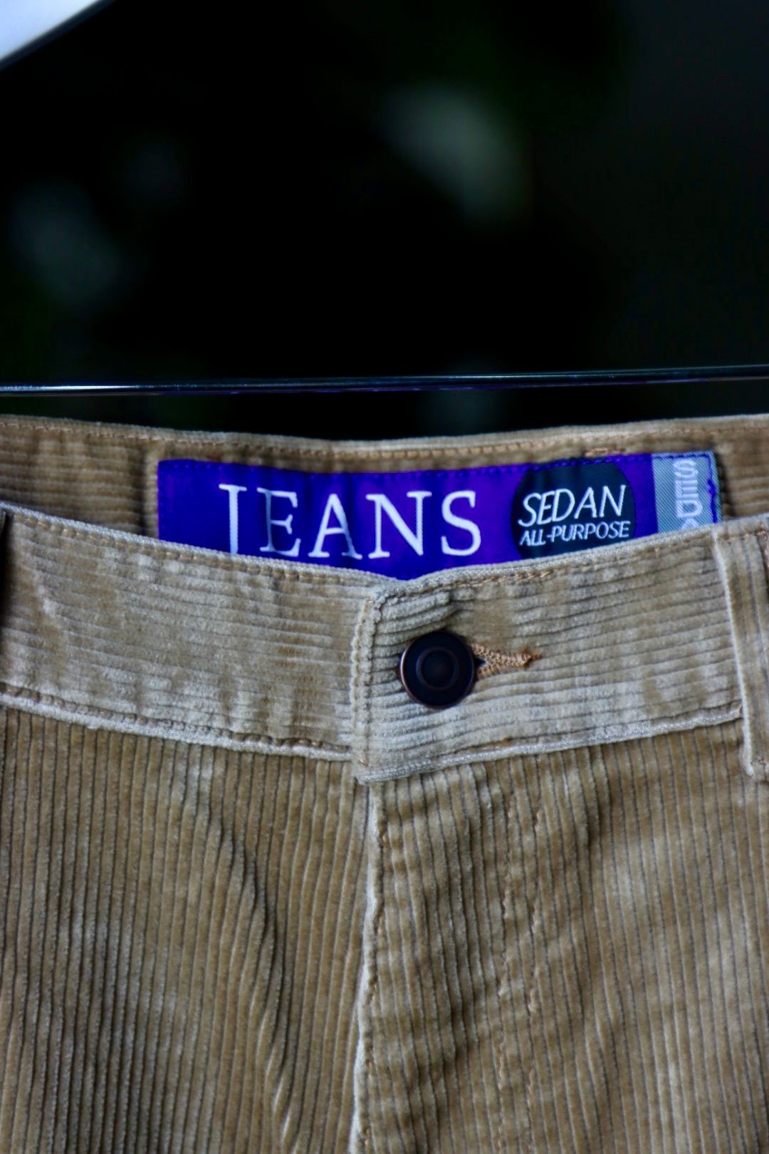 セダンオールパーパス23FW OVAL LOGO CORDUROY PANT(SD23F-PT06)CAMEL