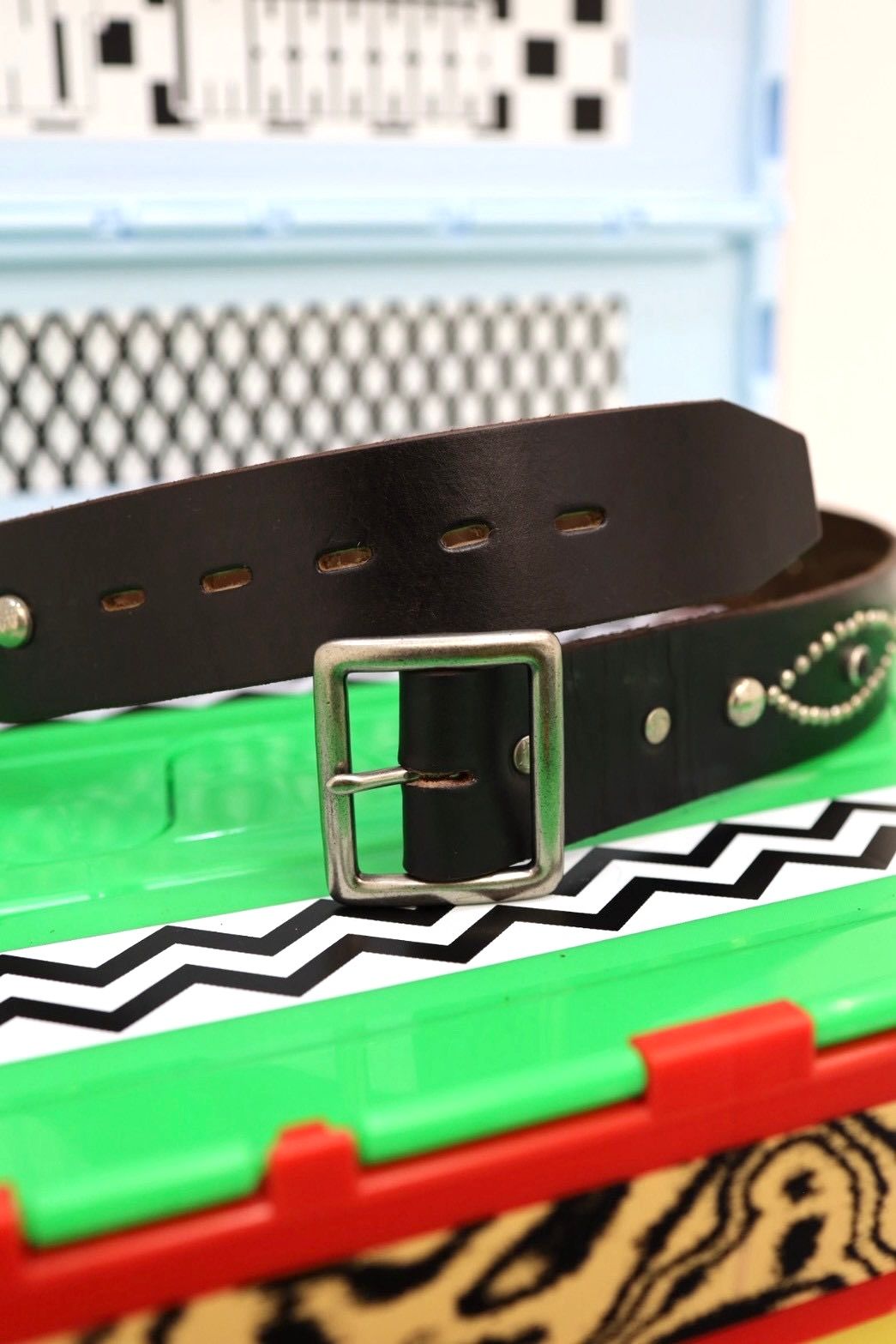 セントマイケル 26SS BLACK STONE HTC_BELT (SM-MK8-0000-C65)BLACK☆5月16日(土)発売！