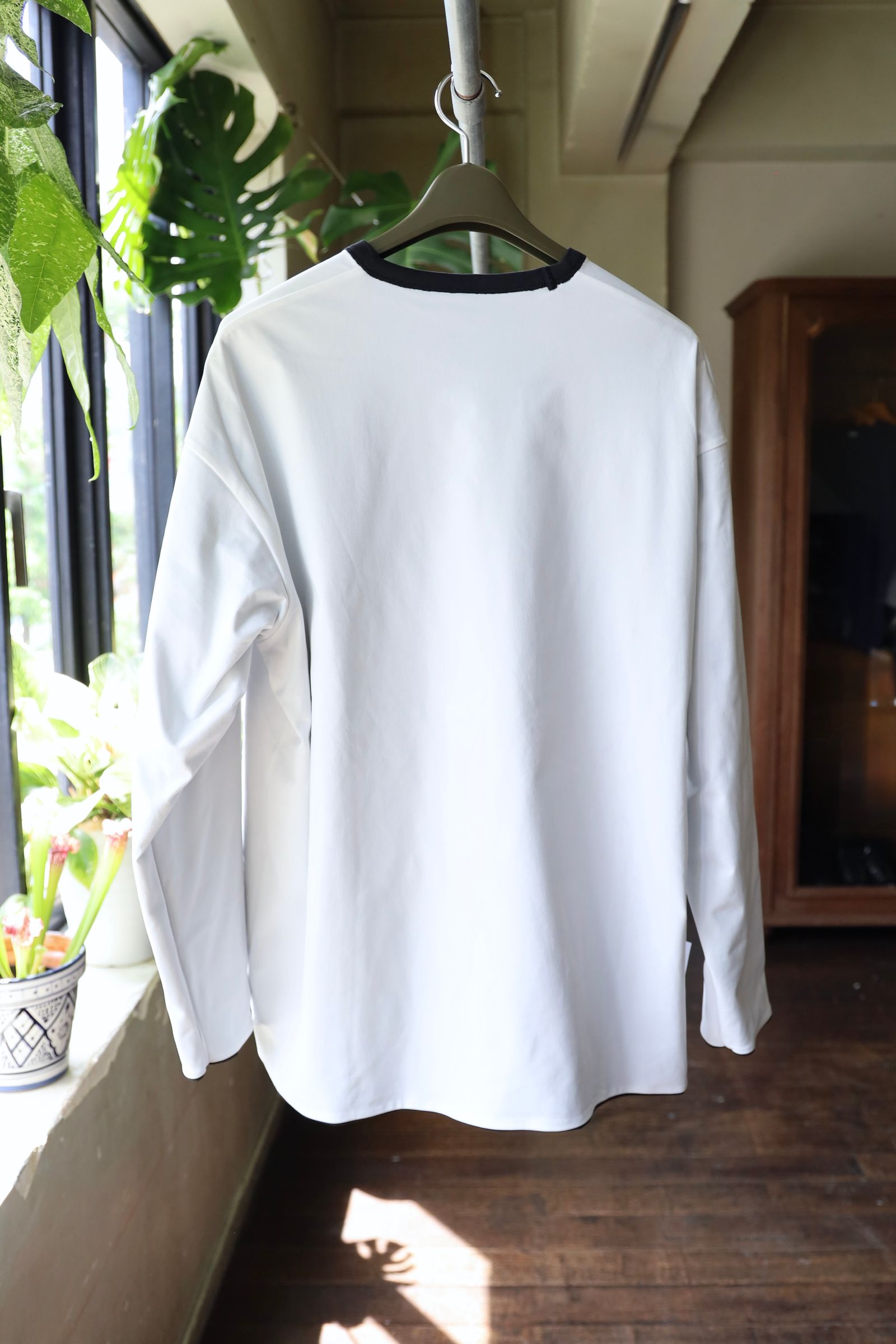 フレッシュサービス REVERSIBLE L/S TEE (FSC252-70041)BLACK