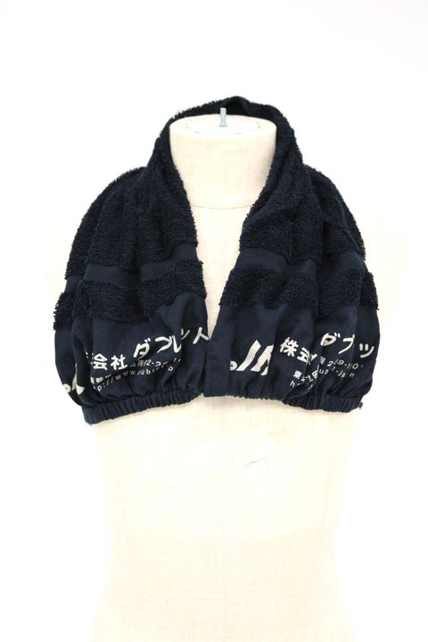 doublet ダブレット26SS TOWEL NECK BRA (26SS49CS439)BLACK★2月14日(土)11:00発売！