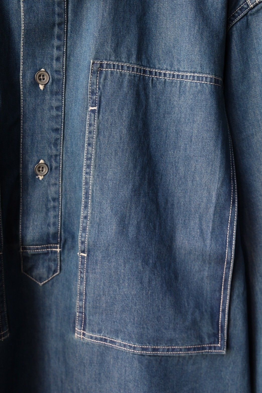 フレッシュサービス DENIM PULLOVER SHIRT(FSC251-50135FI)FADE INDIGO☆2月22日(土)発売！