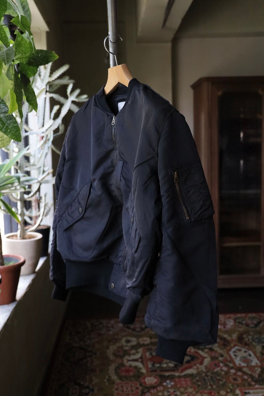 BOW WOW 25FWバウワウ ジャケットL-2B FLIGHT JACKET AGED(BW252-L2FJ) AGED BLACK