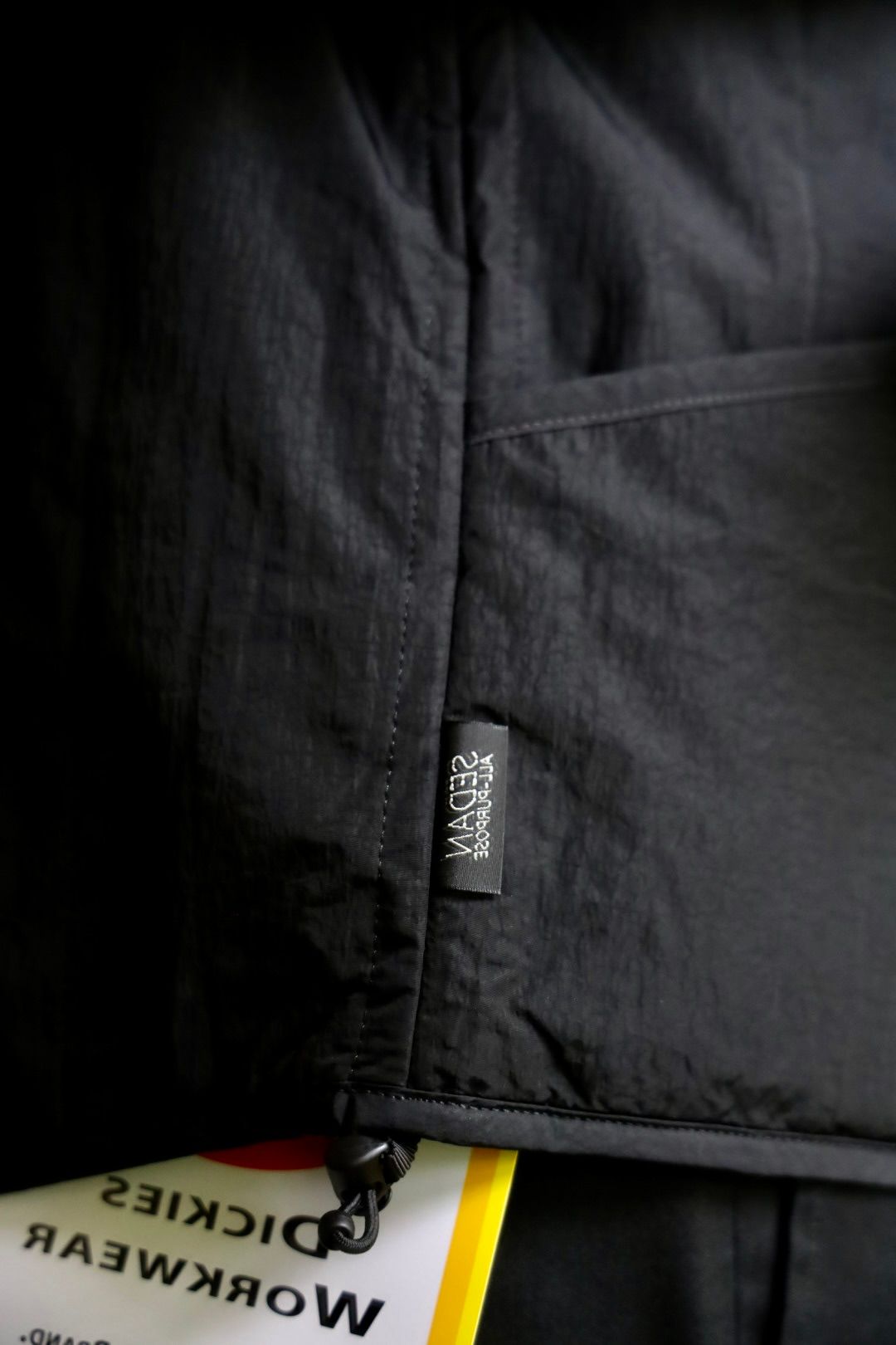 セダンオールパーパス FW24 Dickies® / Quilted Work Jacket(SD24F-JK01) Oil Black